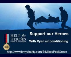 Ryan Air Conditioning Spares Support Help for Heroes